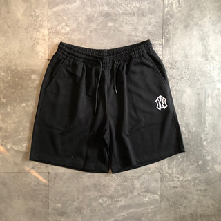 Quần short nỉ MLb Mini Logo BuiVintage, vải nỉ cao cấp thoáng mát.