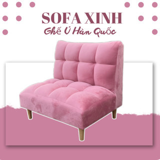 Ghế sofa mini béo ú thiết kế phong cách hàn quốc sang trọng - ghế lười, ghế thư giãn