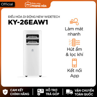 Điều hòa di động/máy lạnh di động Xiaomi New Widetech KY-26EAW1-9000BTU làm mát, hút ẩm, điều hòa không khí