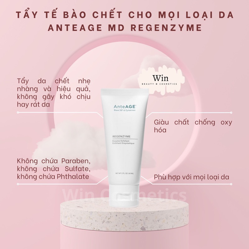 [Hàng Cty] Tẩy tế bào chết AnteAge MD REGENZYME - Wincosmetic