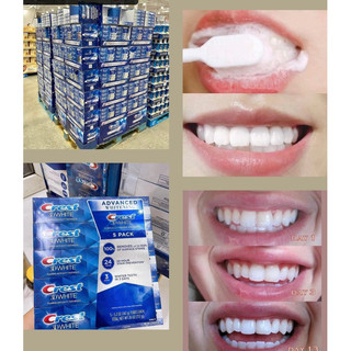 Kem đánh răng Crest 3D White Advanced Whitening 147g