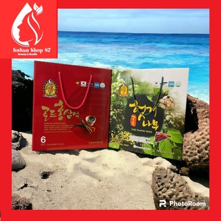 [date 2026/2027 Auth] Nước uống hồng sâm 6 năm tuổi Dream Corporation 6 Năm Korea Red Ginseng 2 mẫu siêu hót