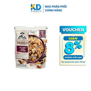 Ngũ Cốc Dinh Dưỡng  Mật Ong hạnh nhân nho khô Ăn Liền Yến mạch Quaker Simply Granola  Raisins Almonds 2lbs (1kg)