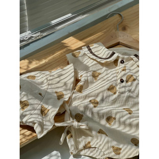 Bodysuit gấu bear + nón Nanci room