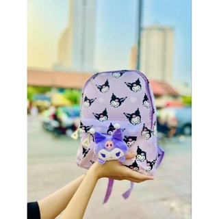 Balo Kuromi vải dù siêu nhẹ cỡ mẫu giáo