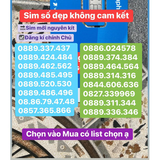 [ Được Kiểm Hàng ] Sim đẹp tiến 1, sim dể nhớ phong thuỷ. Hổ trợ đăng kí chính chủ