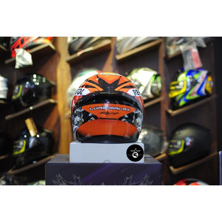 Tem trùm - Decal dán mũ bảo hiểm fullface Repsol