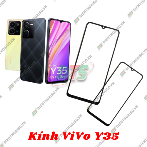 Kính Vivo Y35 , kính ép dùng cho vivo y35