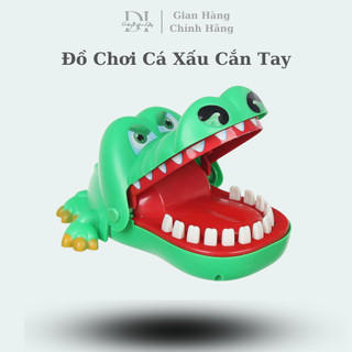 Đồ chơi cá sấu cắn tay vui nhộn cho bé đam mê khám phá, giải trí, nhỏ gọn - Didooglt