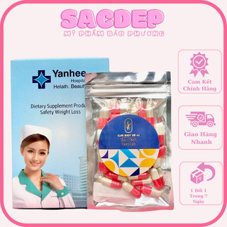Giảm cân Yanhee Super Vip D loại đỏ giảm 3-6kg
