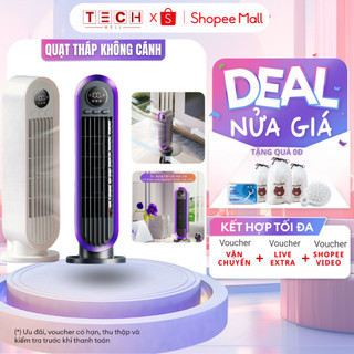 Quạt Tháp Thông Minh Godwell Giúp Lưu thông không khí Trong Nhà Màn Hình Cảm Ứng Tiết kiệm Điện Năng Mới Nhất 2024 QDB05