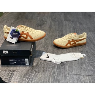   BaBa_Sneaker Siêu Phẩm Giày Thể Thao Sneaker Onitsuka Tiger Tokuten Cream Caramel Cao Cấp Ảnh Thật+Freeship+Tặng Tất 