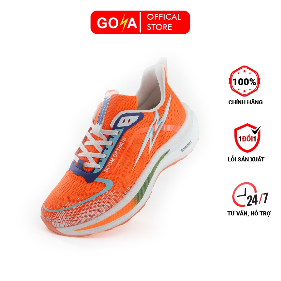 Giày thể thao chạy bộ nam nữ Goya Boom Optimus năm 2024 màu cam