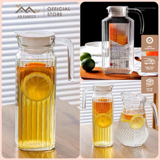 Bình Thuỷ Tinh Đựng Nước Chịu Nhiệt, Bình Thuỷ Tinh Đựng Nước Ép 1100ML và 1700ML