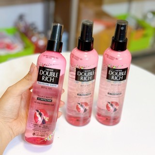 Xịt dưỡng tóc mềm mượt Double Rich Chai lớn 250ml