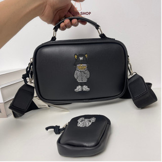 Túi Đeo Chéo Life Work Thời Trang Cao Cấp Kèm Túi TiDY Logo Thêu Size 20Cm*14Cm*7Cm