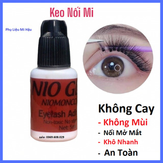[ Chính Hãng ] Keo Nối Mi Không Cay 100% Keo Nio Tự Nối Mỡ Mắt Dành Cho Người Tự Nối Tại Nhà_Keo Dán Mi Không Cay_Keo Mi