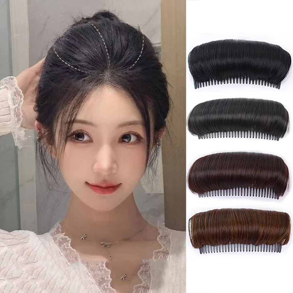 Kẹp độn phồng chân tóc mái DP01 Kẹp xước tạo phồng mái Miếng độn phồng chân tóc Kẹp mái giả