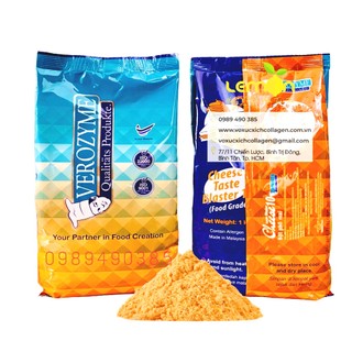 1Kg Bột phô mai mặn VEROZYME hàng Malaysia dùng lắc gà rán, khoai chiên, bắp rang, làm khúc bạch, topping
