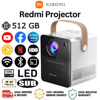 Máy chiếu android y8 pro mini 6500 lumens hd 1080p 4k wifi led projector.