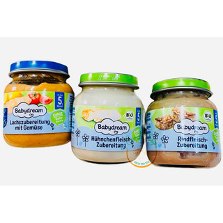 Hủ ăn dặm hữu cơ babydream mini cho bé 5m