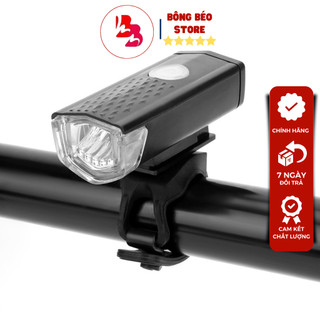 Đèn gắn xe đạp, đèn pha gắn xe đạp sạc usb siêu sáng tiện dụng