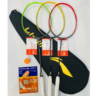 [HÀNG CÓ TEM] Vợt Cầu Lông Lining 3D Calibar 300, 300B, 300C Tặng( Công Căng Vợt + Bao Đựng Vợt + Quấn Cán )