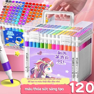  Bút màu cho bé BOODOO acrylic marker nhanh khô vẽ lên mọi bề mặt hộp đa dạng size 