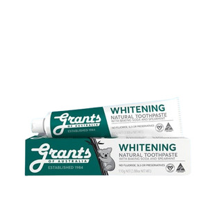 Kem đánh răng thảo dược hữu cơ sáng răng tự nhiên giảm mảng bám Whitening Grants 110g