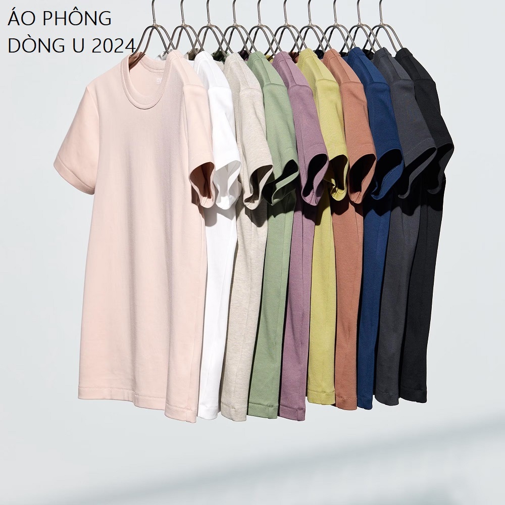 Áo phông nữ cổ tròn ngắn tay dòng U - UNI Crew neck T Shirt (short sleeves) | BigBuy360 - bigbuy360.vn