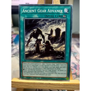 Thẻ bài ancient gear advance - lede-en055 - common 1st edition