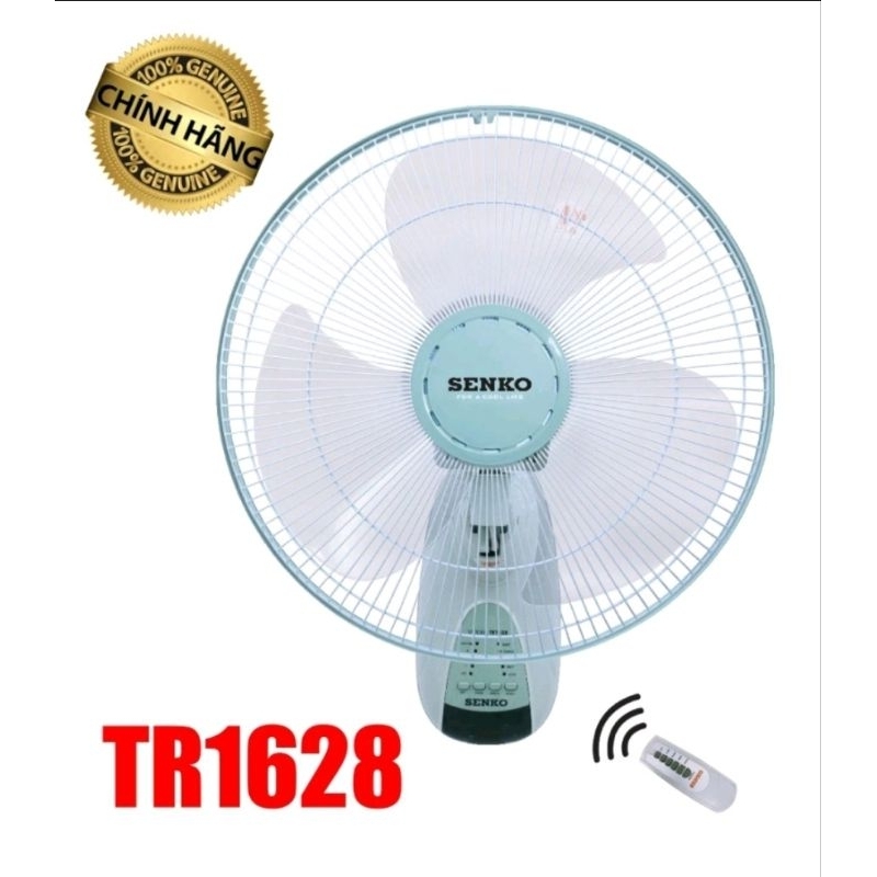 Quạt treo tường Senko có khiển Tr1628