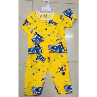 Bộ Tole Tay Dài Bé Trai (4-8kg) (giao màu ngẫu nhiên)