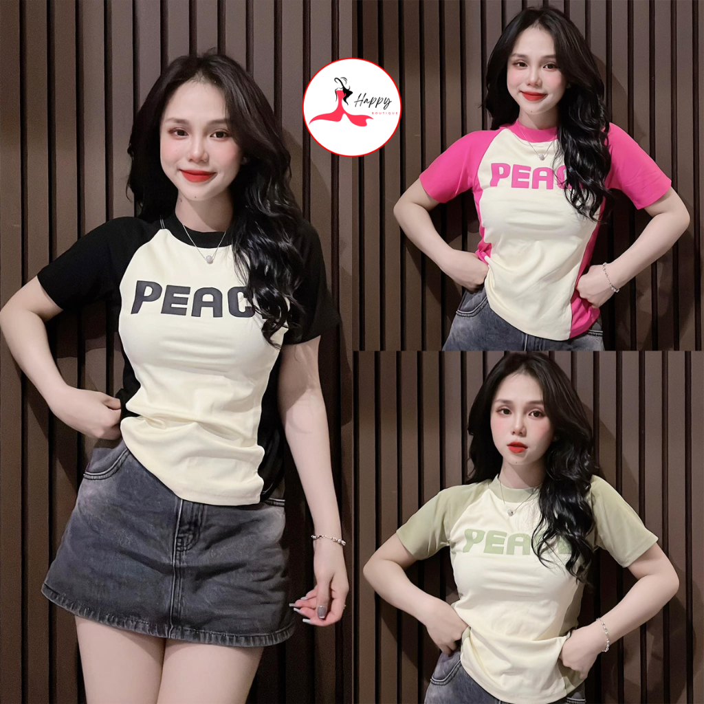 Áo Thun Ôm Nhiều Mẫu Borip Form Tôn Dáng, Từ 40kg đến 55kg, Chất Cotton Mềm mịn Co Dãn, Không Bó Sát | BigBuy360 - bigbuy360.vn