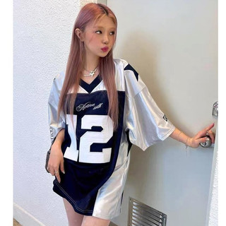 Áo Thun Thể Thao Số 12 Phối Bóng Đá Form Oversize Football Streetwear Hottrend 2024 A12