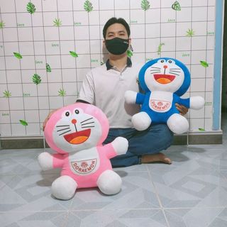GẤU BÔNG DOREMON THÚ NHỒI BÔNG DOREMON CUTE CHO BÉ 1 TUỔI (40CM)