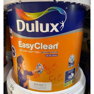 99AB  -Sơn Nước Nội Thất  Dulux Easyclean lau chùi vượt trội kháng virus - bề mặt bóng -15 lít
