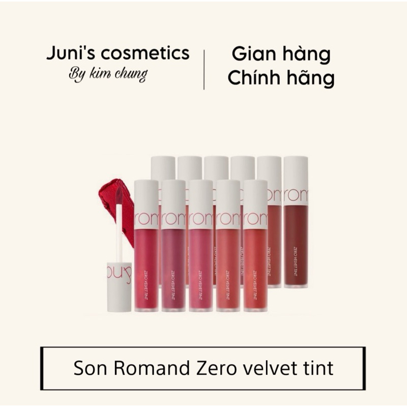 Son romand zero velvet tint