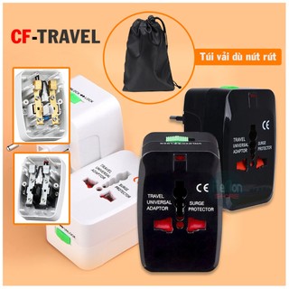 Ổ cắm điện quốc tế đa năng du lịch Universal Travel AC Adapter
