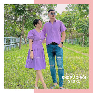 đồ đôi nam nữ dễ thương, chất đẹp để chụp hình cưới, đi du lịch