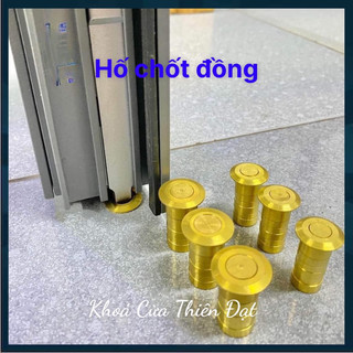 Hố Chốt Chặn Cát 10mm phù hợp cho cửa nhôm xingfa