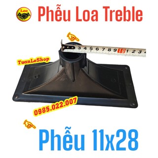 Phễu loa treble - họng loa treble 450, trep 350 kích thước 11x28 cm – giá 01 phễu 11x28