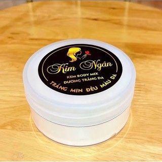 Kem body mix trắng da kim ngân