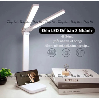 Đèn Led Để Bàn 2 Nhánh Siêu Sáng Chuyên Dụng Ngành Làm Đẹp