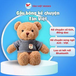 Gấu Bông Kể Chuyện Tân Việt - Kể Chuyện Song Ngữ Cho Bé