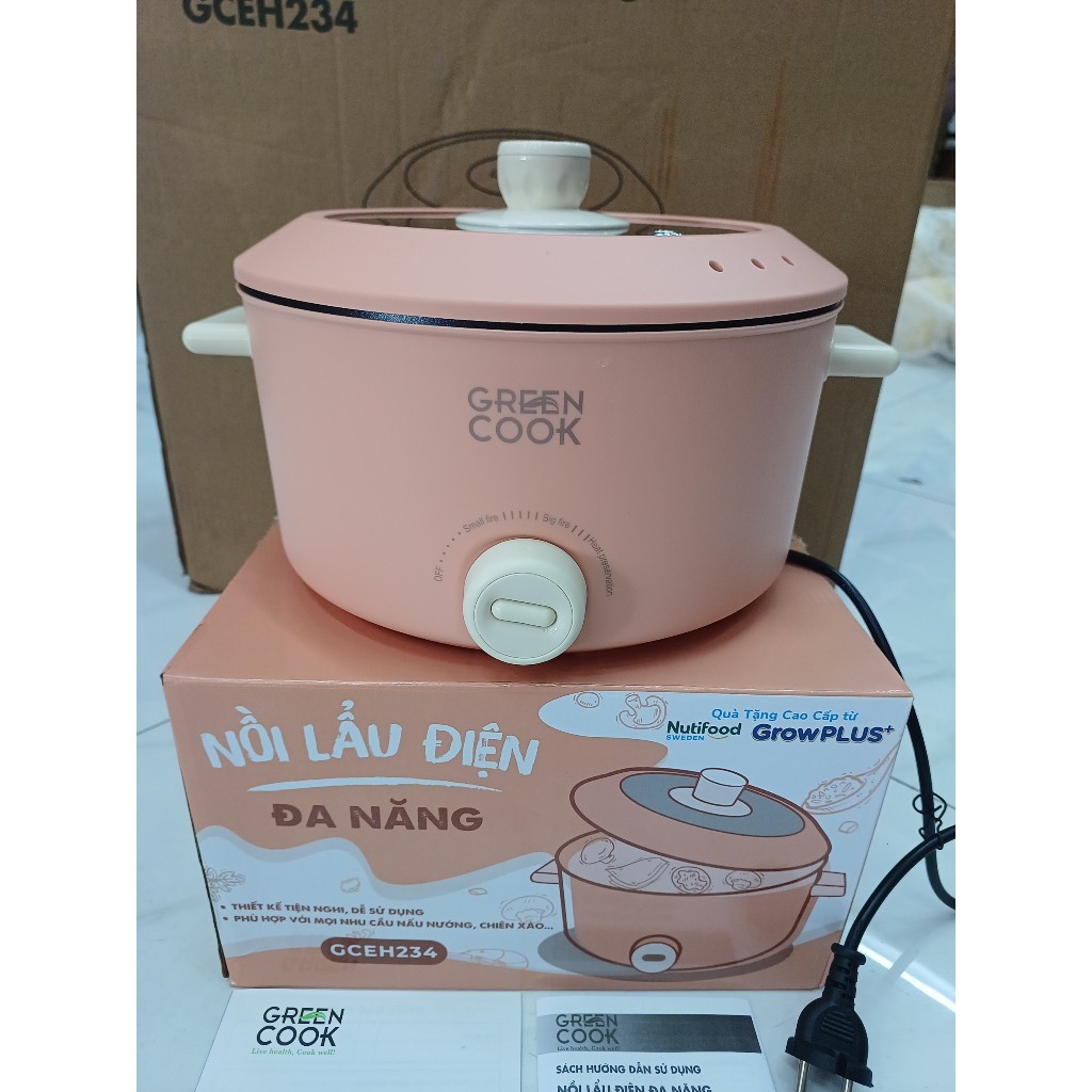 Lẩu điện đa năng Green Cook