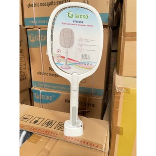 Vợt muỗi kiêm đèn bắt muỗi 2 trong 1 - pin sạc cao cấp