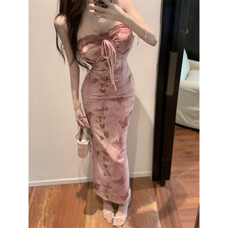 (CHỈ SẴN L) ĐẦM BODY NỮ DÁNG DÀI ULZZANG
