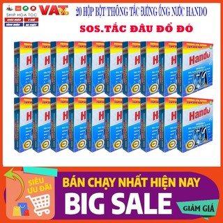 Bộ 20 gói Bột thông cống Hando