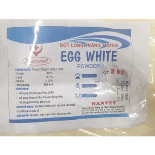 Bột lòng trắng trứng Hanvet 100g